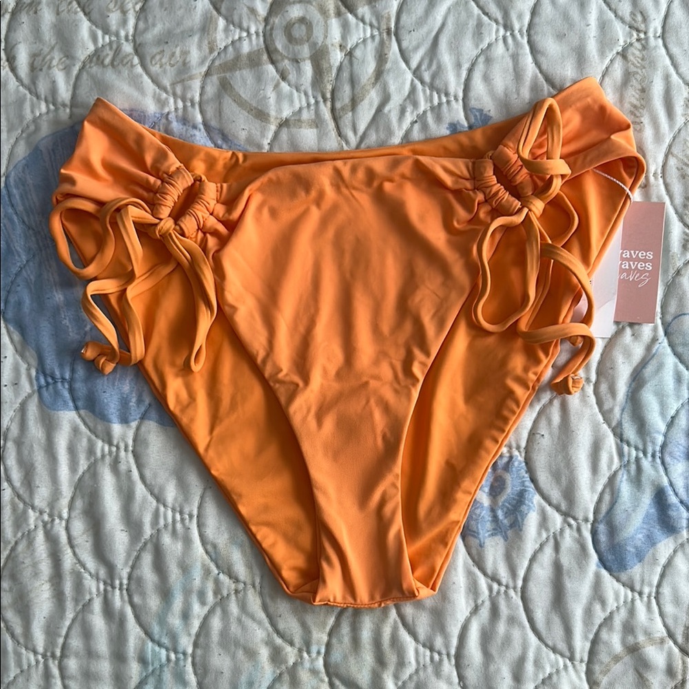 Dippin' Daisy's Namaste Cheeky Orange Bikini Bottom